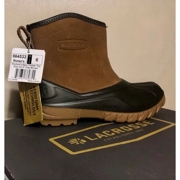 Women’s Lacrosse Aero Timber Top Boots Size 6- new no box - Picture 6 of 11